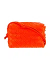 Bottega Veneta Mini Loop Camera Bag In Red