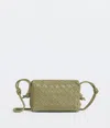 Bottega Veneta Mini Loop Camera Bag In Travertine