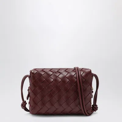 Bottega Veneta Mini Loop Camera Barolo Colour In Red