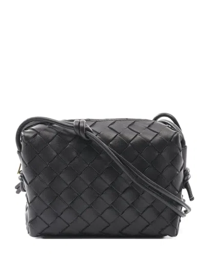 Pre-owned Bottega Veneta Mini Loop Intrecciato Cross Body Bag