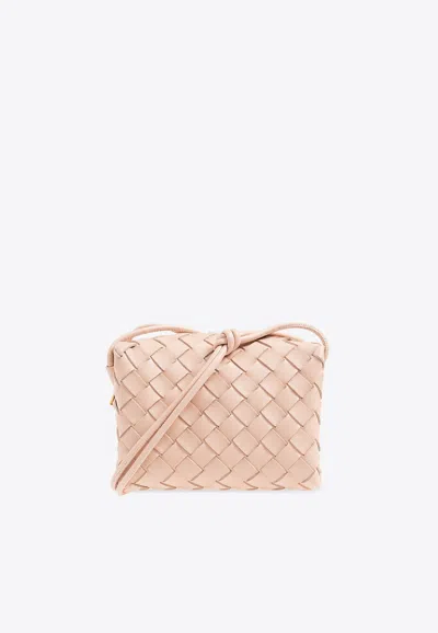 Bottega Veneta Loop Mini Camera Bag In Lotus