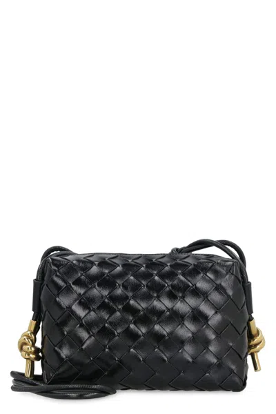 Bottega Veneta Mini Loop Bag In Black