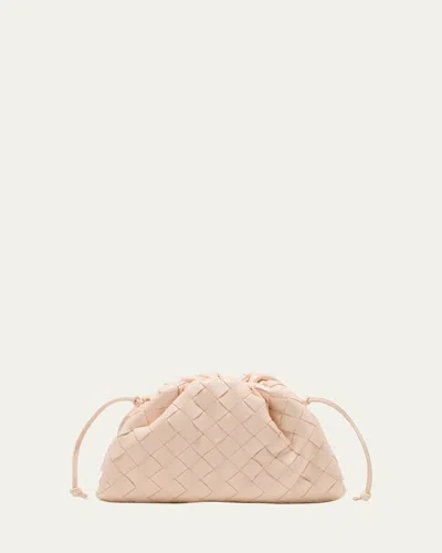 Bottega Veneta The Mini Pouch Bag In Macaroon