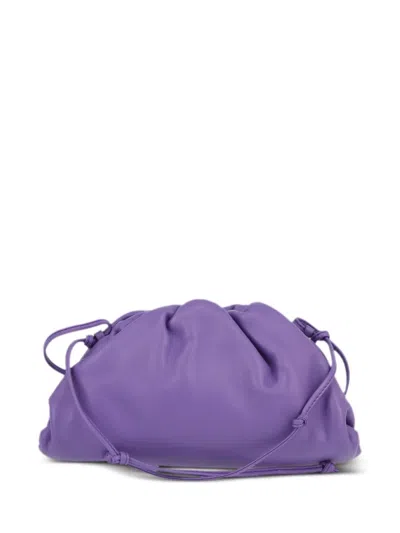 Pre-owned Bottega Veneta Mini Pouch Clutch Bag In 紫色