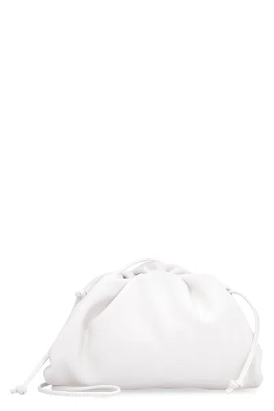 Bottega Veneta Mini Pouch Clutch In White