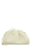 Bottega Veneta Pastel Yellow Nappa Leather Mini Pouch Clutch In Yellow