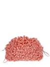 Bottega Veneta Mop-effect Single-strap Clutch In Pink