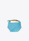 Bottega Veneta Mini Sardine Intrecciato Leather Shoulder Bag In Dip