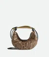 Bottega Veneta Mini Sardine In Python/fondant