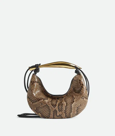 Bottega Veneta Mini Sardine In Python/fondant