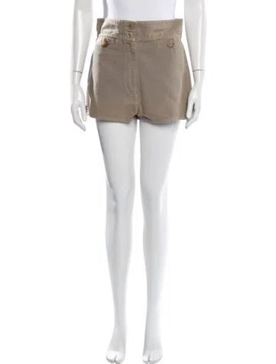 Pre-owned Bottega Veneta Mini Shorts In Brown