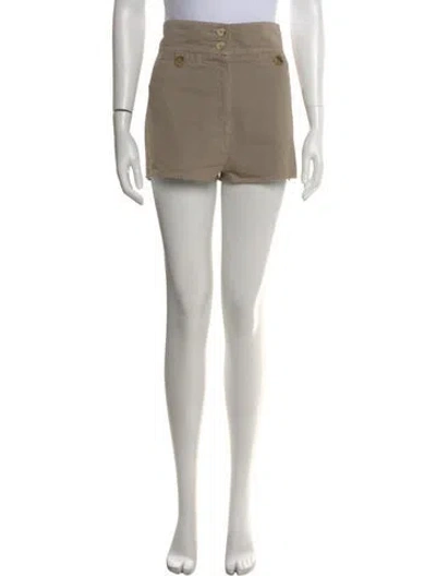 Pre-owned Bottega Veneta Mini Shorts In Neutral