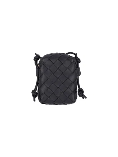 Bottega Veneta Mini Shoulder Bag In Black  