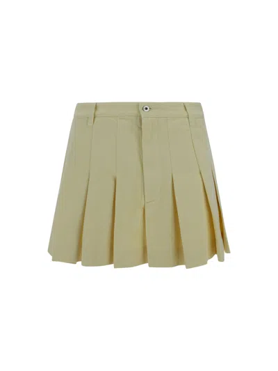 Bottega Veneta Mini Skirt In Multicolor