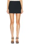 Bottega Veneta Front-pockets Mini Pencil Skirt In Black
