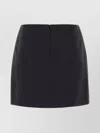 Bottega Veneta Mini Skirt In Cotton Blend With Front Pockets