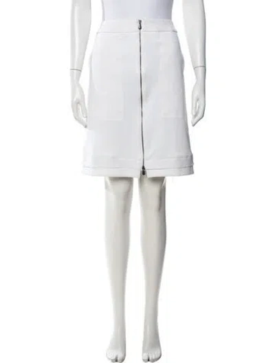 Pre-owned Bottega Veneta Mini Skirt In Neutrals