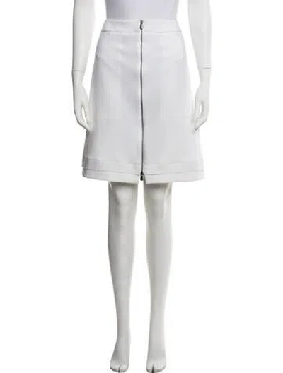 Pre-owned Bottega Veneta Mini Skirt In Neutrals