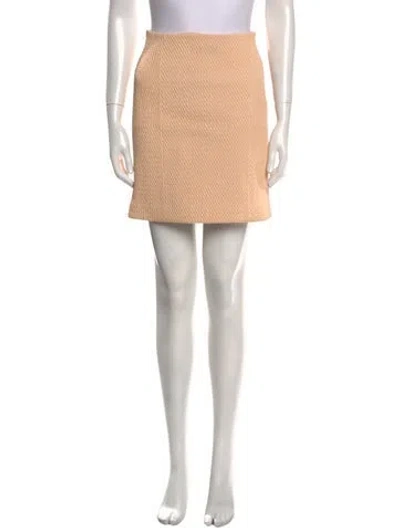 Pre-owned Bottega Veneta Mini Skirt In Pink