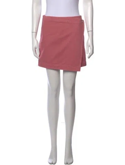 Pre-owned Bottega Veneta Mini Skirt In Pink