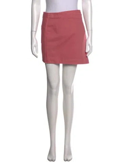 Pre-owned Bottega Veneta Mini Skirt W/ Tags In Pink