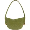 Bottega Veneta Mini Solstice Intrecciato Leather Hobo Bag