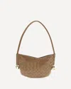 Bottega Veneta Women Mini Solstice Shoulder Bag In Brown