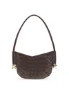 Bottega Veneta Mini Solstice Shoulder Bag In Brown