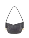 Bottega Veneta Women Mini Solstice Shoulder Bag In Fondant-m Brass