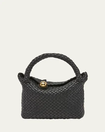 Bottega Veneta Mini Tosca In Black-brass