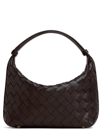Bottega Veneta Small Wallace Top-handle Bag In Brown