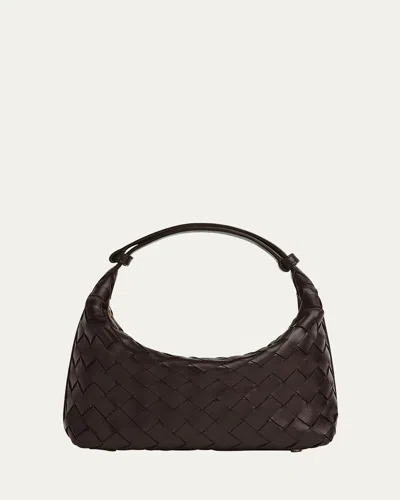 Bottega Veneta Small Wallace Top-handle Bag In Brown