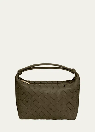 Bottega Veneta Mini Wallace Bag In Kaki
