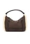 Bottega Veneta Mini Wallace Bag In Light Brown  Teddy  Fondant  & Muse Bras