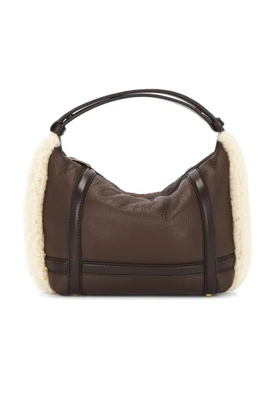Bottega Veneta Mini Wallace Bag In Light Brown  Teddy  Fondant  & Muse Bras