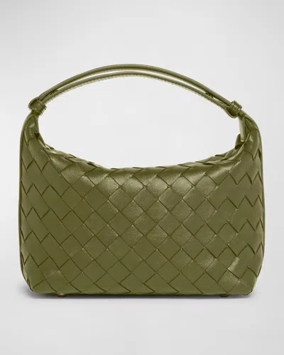 Bottega Veneta Mini Wallace Bag In Green