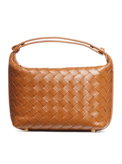 Bottega Veneta Mini Wallace Bag In Brown