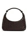 Bottega Veneta Mini Wallace Shoulder Bag In Brown