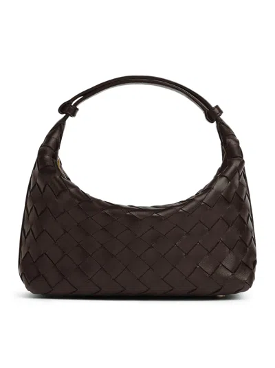 Bottega Veneta Mini Wallace Shoulder Bag In Buff