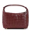 Bottega Veneta Burgundy Mini Wallace Bag In Red