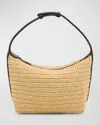 Bottega Veneta Mini Wallace Top-handle Bag In Natural/gold