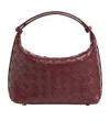 Bottega Veneta Mini Wallace Zipper Handbag In Red