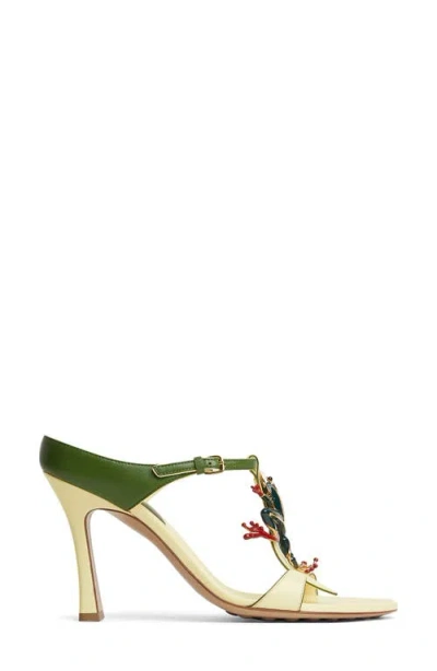 BOTTEGA VENETA BOTTEGA VENETA MISMATCHED FROG STRAPPY SANDAL