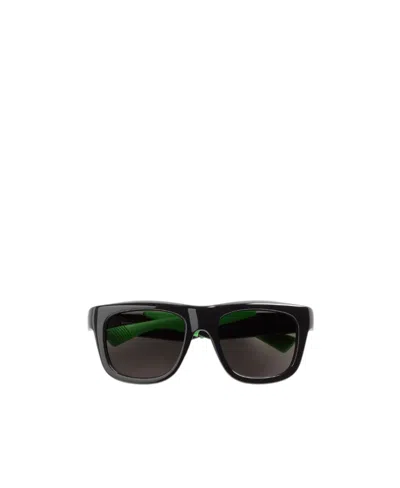 Bottega Veneta Mitre Box Sunglasses In Black