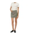 Bottega Veneta Rock Aus Einer Baumwollmischung In Green/fennel/white