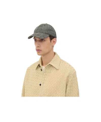 Bottega Veneta Mixed Colored Viscose Fiber And Mulberry Silk Hat In Nude