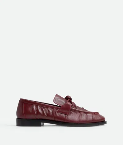 Bottega Veneta Astaire Loafer In Burgundy