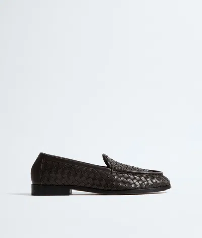 Bottega Veneta Silenzio Loafer In Black