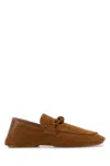 Bottega Veneta Daddy Suede Loafers - Men's - Calf Suede/rubber/calf Leather