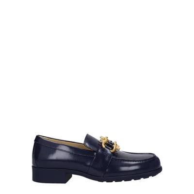 Bottega Veneta Mocassini Monsieur Woman Skin Blue/dark Blue
